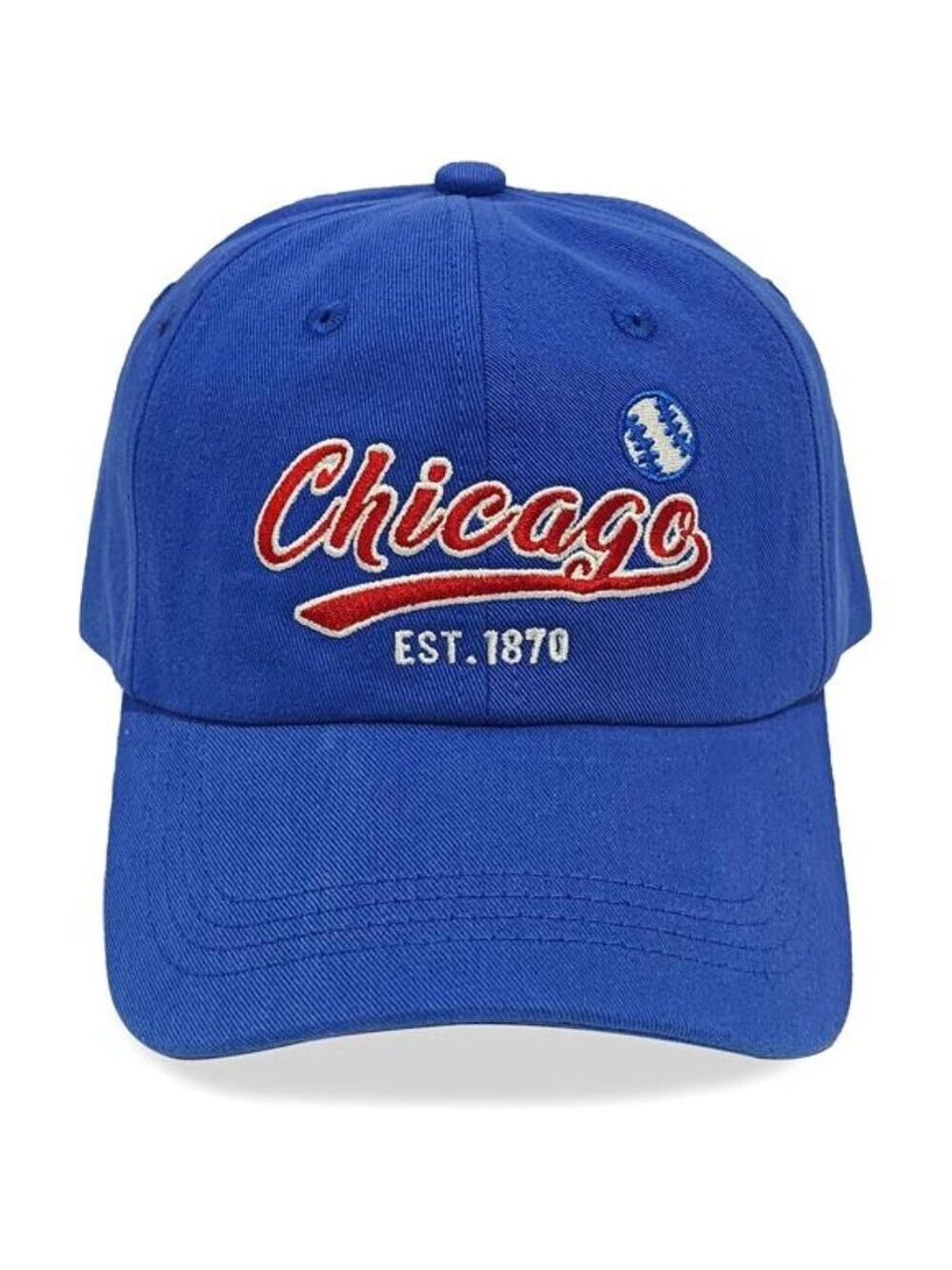 Vintage Embroidered Hat Adjustable Baseball Cap for Men Women Teen Summer Casual